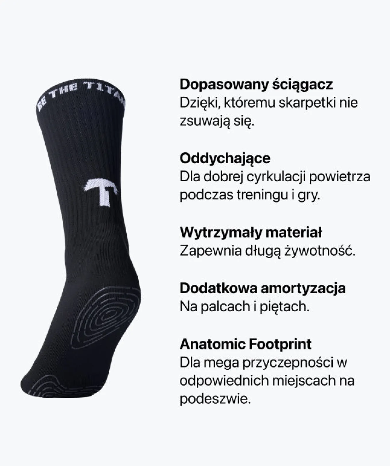 Grip Socks - czarne-T1TAN Sale
