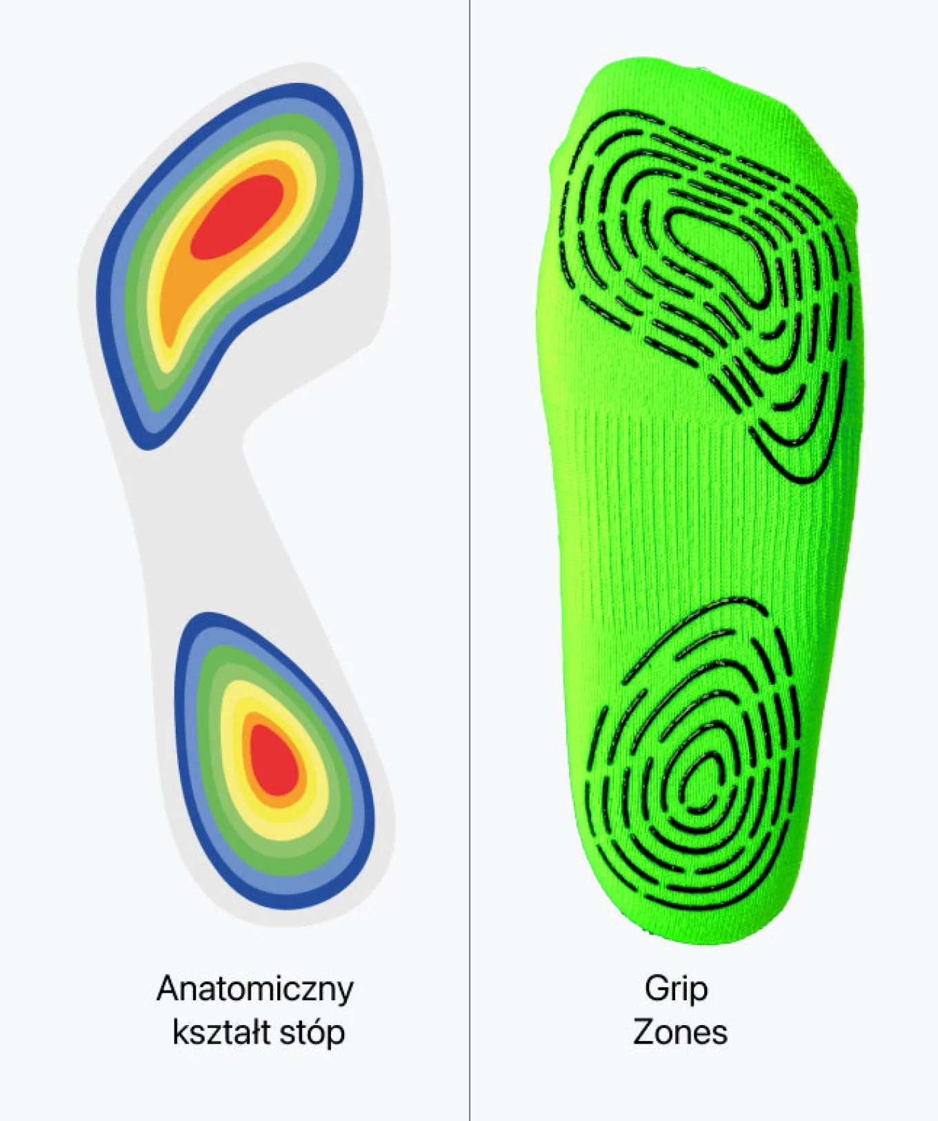 Grip Socks - jasnozielony-T1TAN Fashion