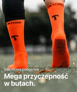 Grip Socks - pomarańczowy-T1TAN Best