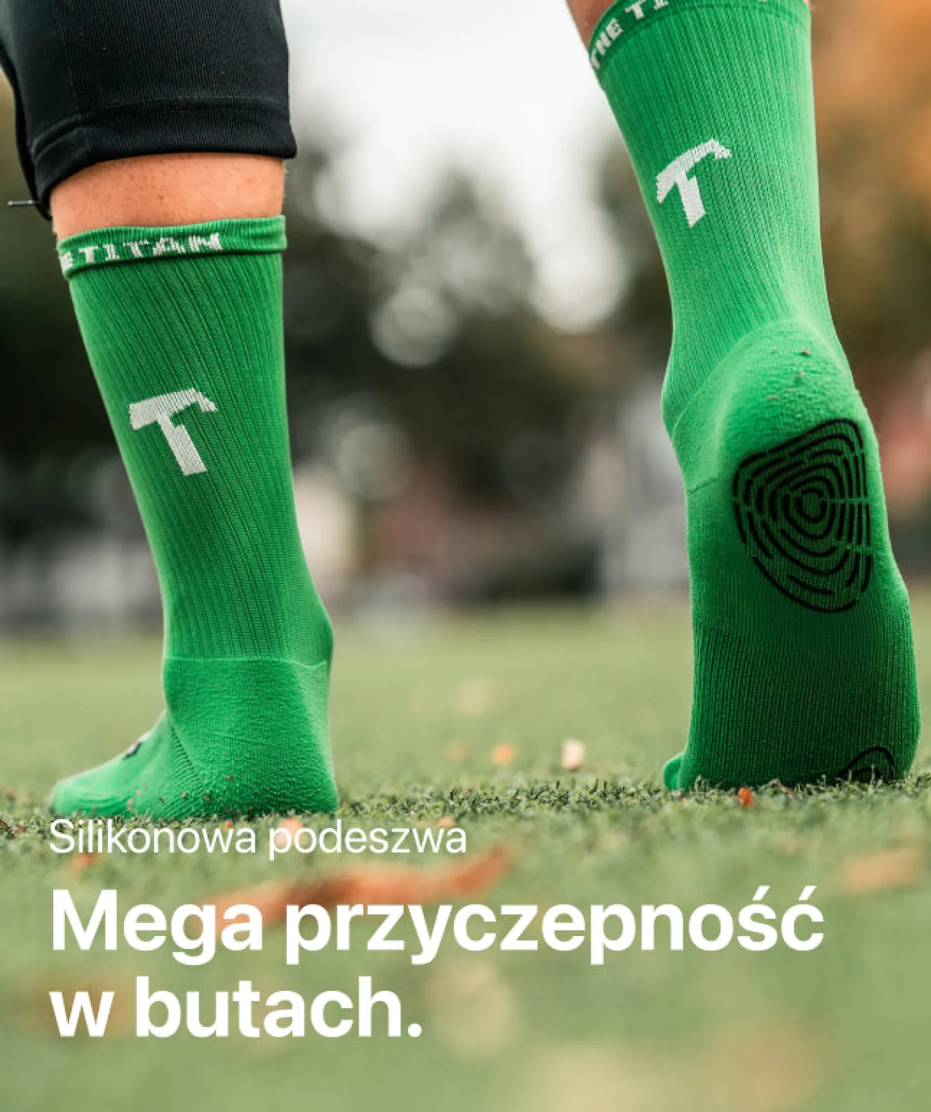 Grip Socks - zielony-T1TAN Cheap